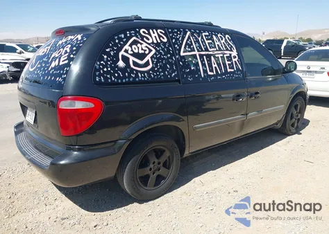 2007 Dodge Caravan Sxt из США, поврежденный, VIN 1D4GP45R37B143714